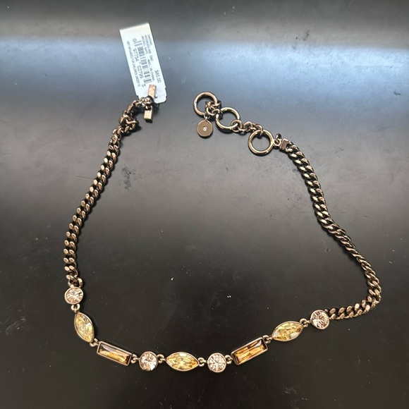 Givenchy Gold and Crystal Necklace - Picture 1 of 1